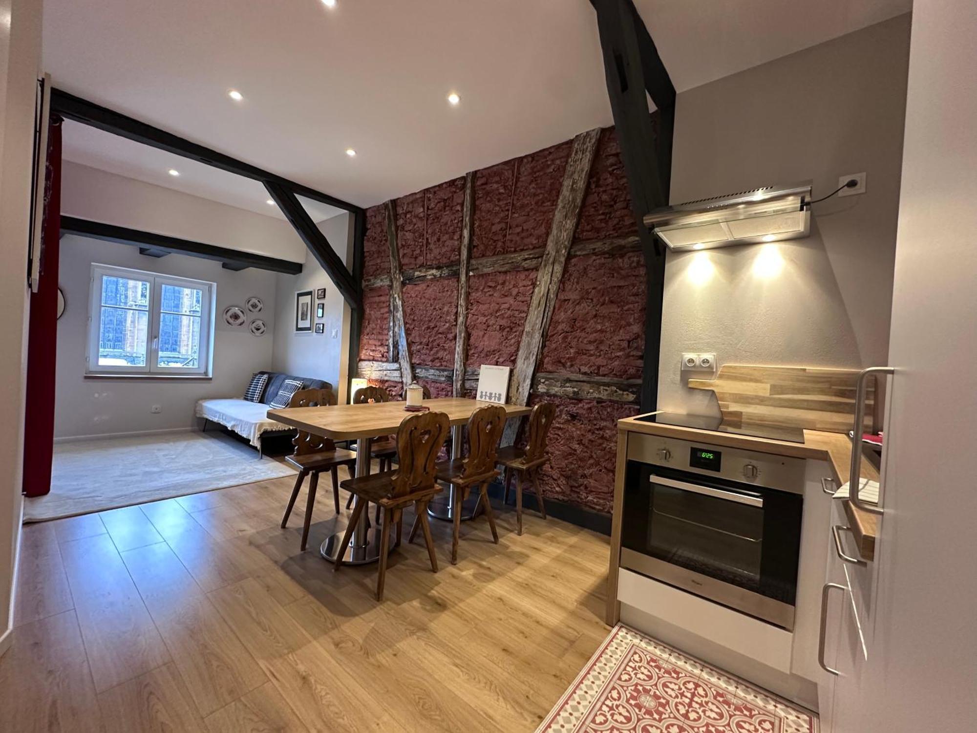 Апартаменты B'M Gretel - Duplex 4 Pers - Vue Cathedrale - Centre Historique Кольмар Экстерьер фото